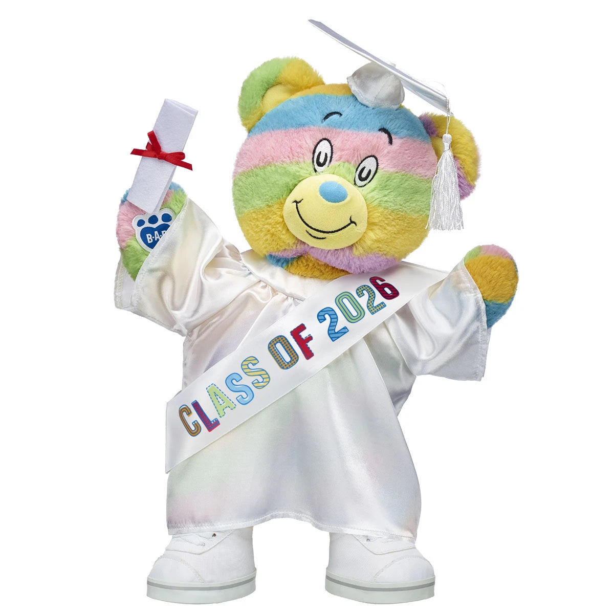 Oh, the Places You'll Go! Teddy Bear White | Build-A-Bear - US 2546