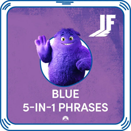 Blue 5-in-1 Phrases for Stuffed Animals | Build-A-Bear® - US 8142